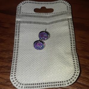 2 for $12🆕️💜Mermaid scale earings